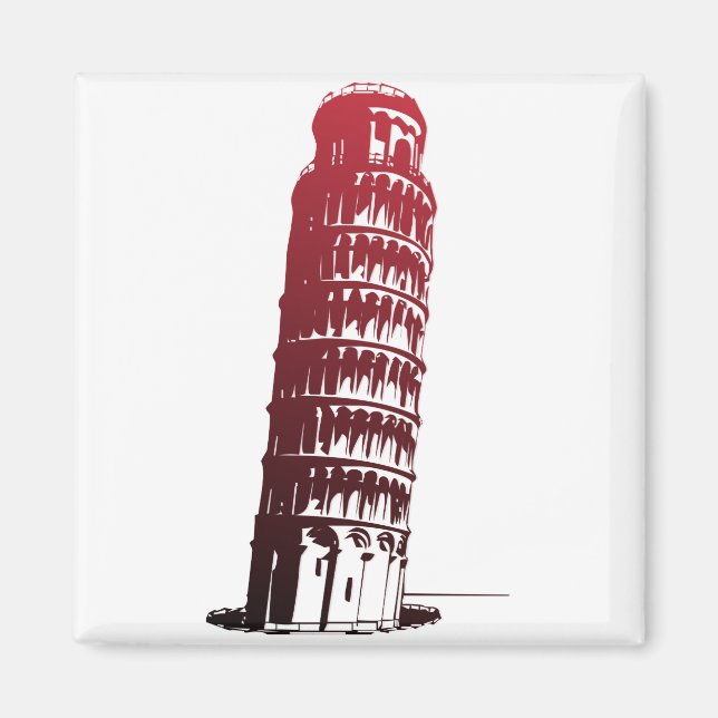 Pisa Italy Tower Leaning Europe Magnet (Front)