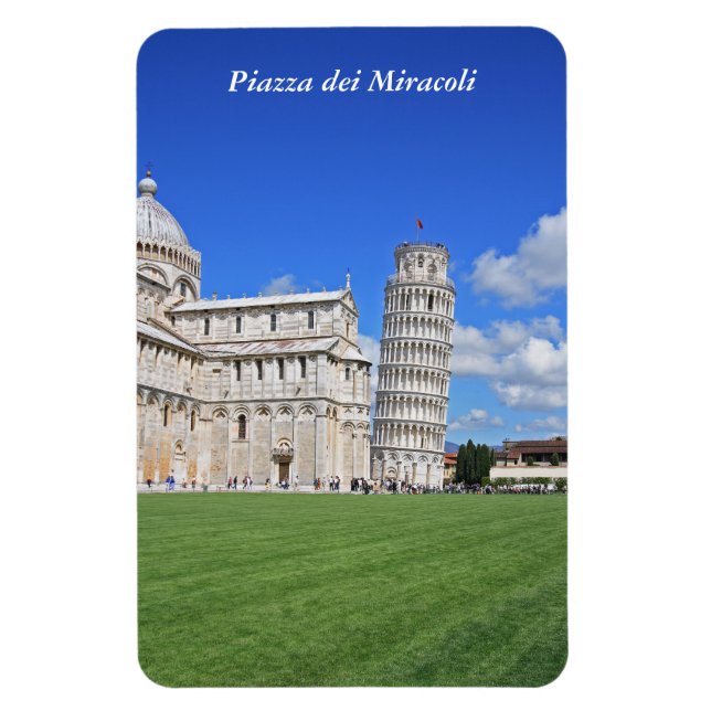 Pisa leaning tower magnet (Vertical)