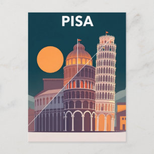 Pisa postcard