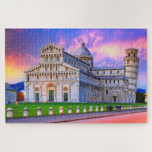 Pisa sunset jigsaw puzzle