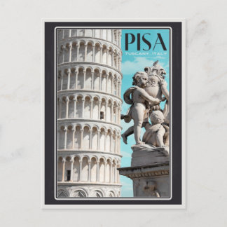 Pisa - the Leaning Tower Postcard