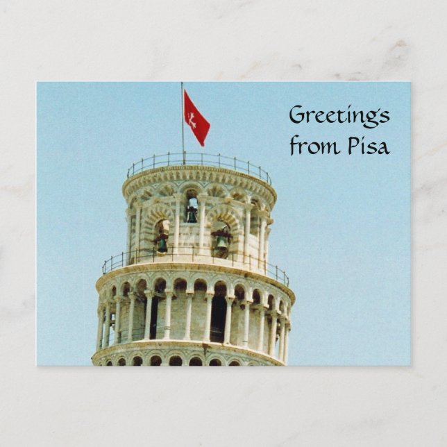 pisa top postcard (Front)