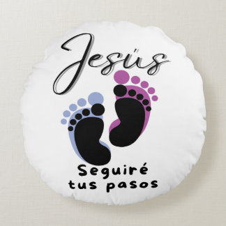 Pisadas Round Cushion