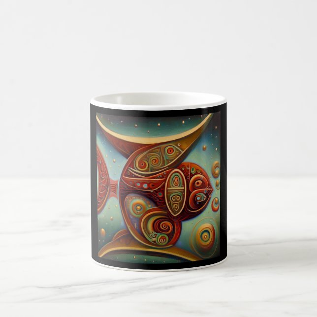 Pisces 6 coffee mug (Center)