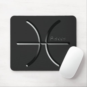 PISCES, Abstract Design of the Zodiac Sign, T-Shi Mouse Pad