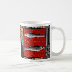Pisces Ancient Zodiac Sign Astrology Coffee Cup