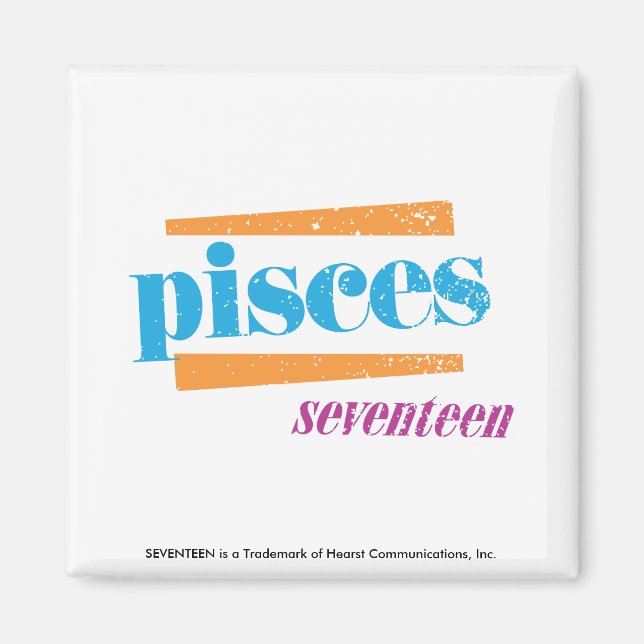 Pisces Aqua Magnet (Front)