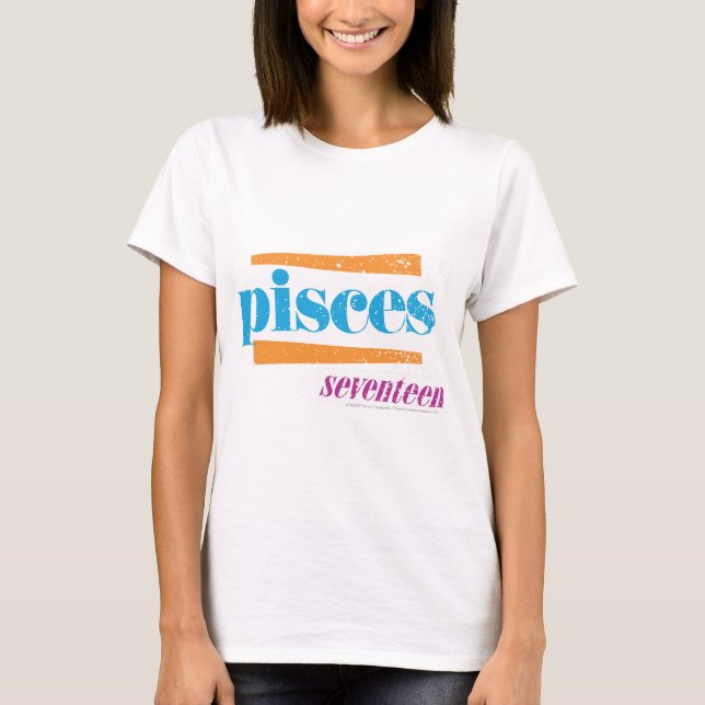 Pisces Aqua T-Shirt (Front)