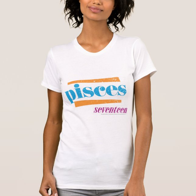 Pisces Aqua T-Shirt (Front)
