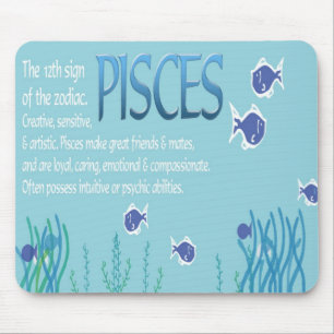 Pisces Astrology Mousepad