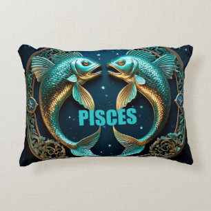 Pisces Astrology Sign Decorative Cushion