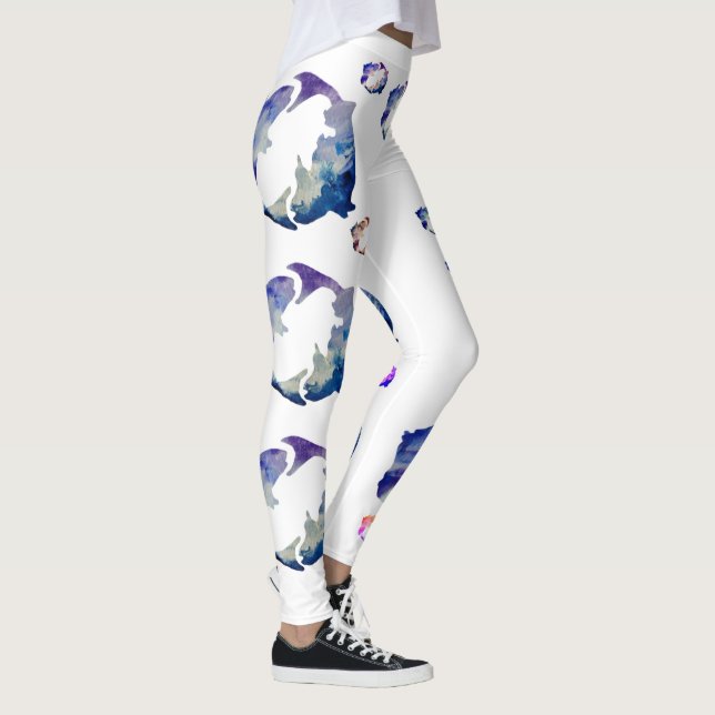 Pisces Astrology Sign Leggings (Right)