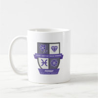 Pisces Birthday Crest™ for February 19-29 Mug