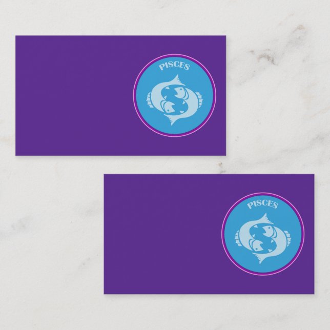 Pisces Business Card (Front/Back)