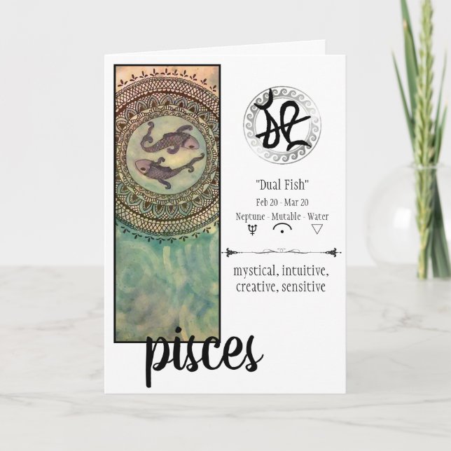 Pisces Card (Front)