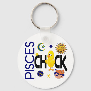 Pisces Chick 1 Key Ring