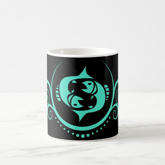 pisces coffee mug (Center)