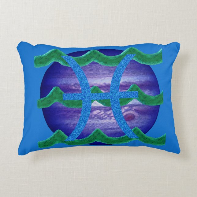 Pisces Decorative Cushion (Front)