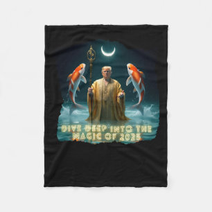 Pisces Design 2025 Fleece Blanket
