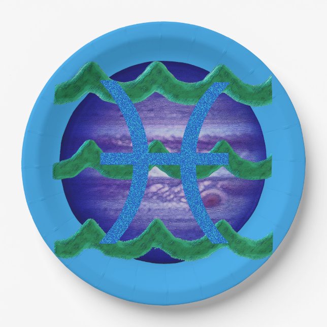 Pisces Dinner Plates (Front)