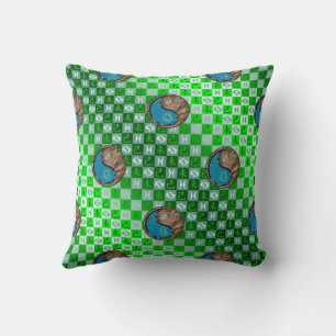 Pisces & Earth Goat Cushion