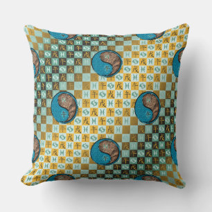 Pisces & Earth Horse Cushion