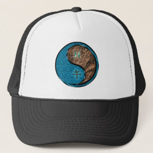 Pisces & Earth Horse Trucker Hat
