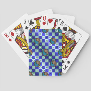 Pisces & Earth Ox Playing Cards