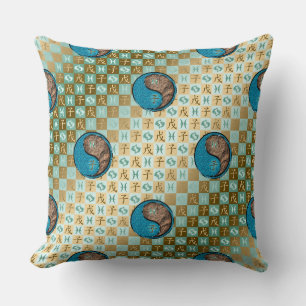 Pisces & Earth Rat Cushion