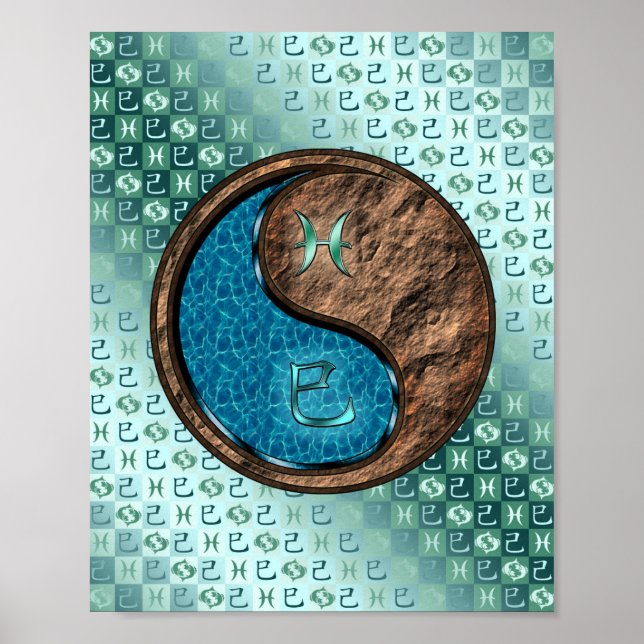 Pisces & Earth Snake Poster (Front)