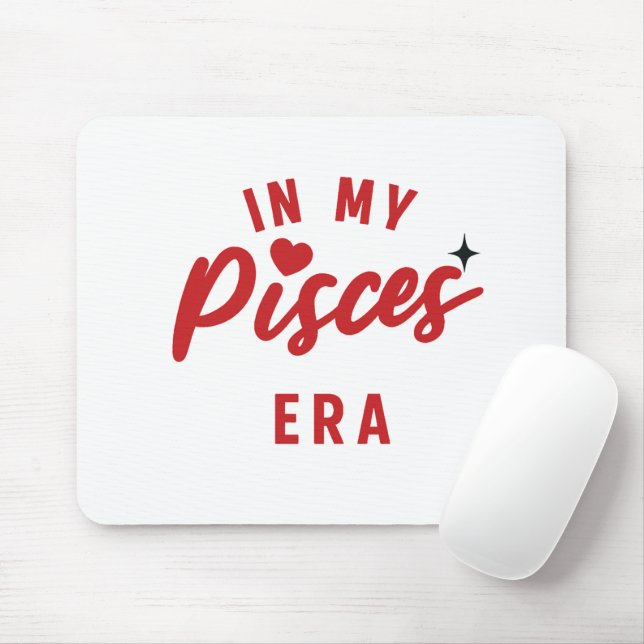 Pisces era Mouse Pad ,Pisces birthday gift (With Mouse)
