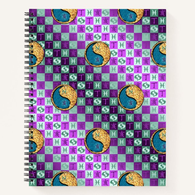 Pisces & Fire Boar Notebook (Front)