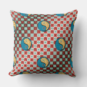 Pisces & Fire Tiger Cushion