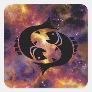 pisces fish stickers