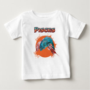 Pisces Fish Zodiac Horoscope Water Astrology Sign  Baby T-Shirt