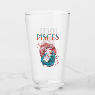 Pisces Fish Zodiac Horoscope Water Astrology Sign Glass