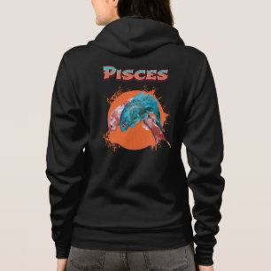 Pisces Fish Zodiac Horoscope Water Astrology Sign  Hoodie