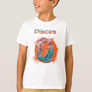 Pisces Fish Zodiac Horoscope Water Astrology Sign  T-Shirt