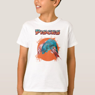 Pisces Fish Zodiac Horoscope Water Astrology Sign T-Shirt