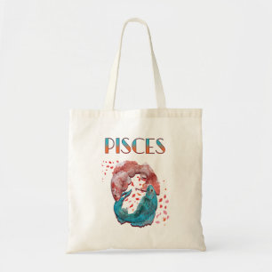 Pisces Fish Zodiac Horoscope Water Astrology Sign  Tote Bag