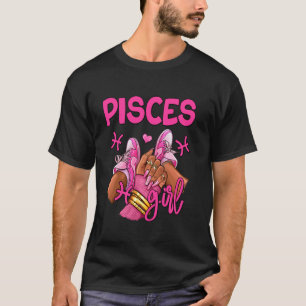 Pisces Girl Birthday Queen Women Sneakers Zodiac S