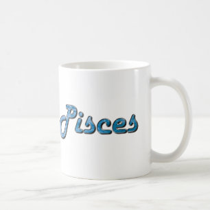 Pisces in Aquamarine Coffee Mug