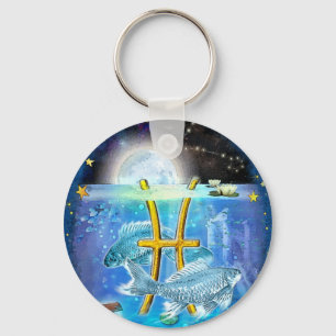 Pisces Key Ring