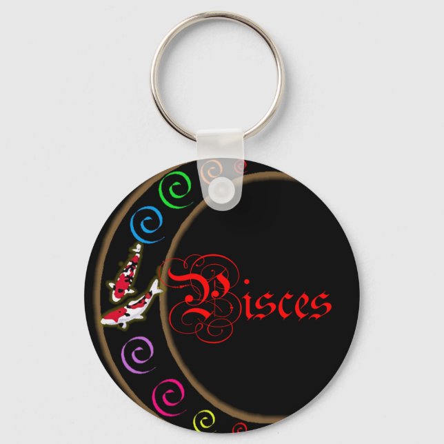 Pisces Key Ring (Front)