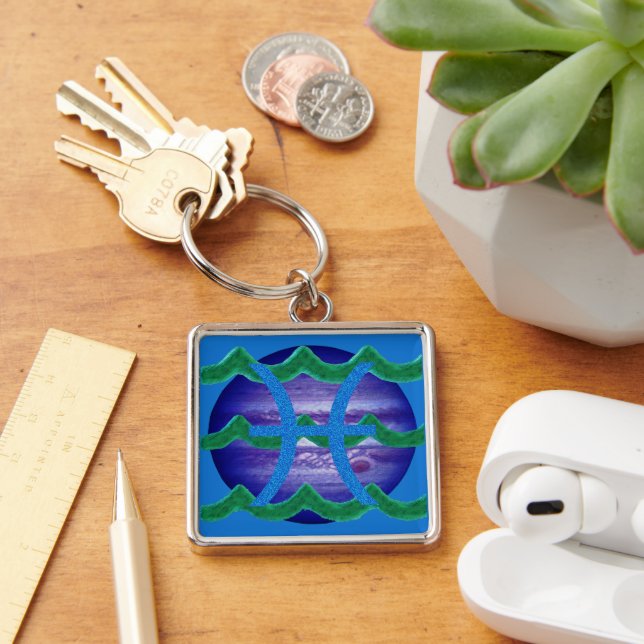 Pisces Keychain (Desk)