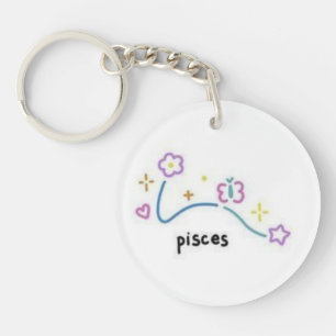 Pisces Keychain