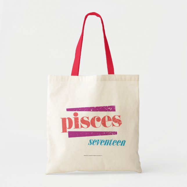 Pisces LtPink Tote Bag (Front)