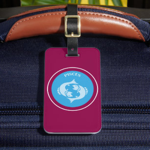 Pisces Luggage Tag 