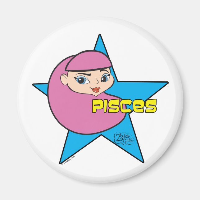 Pisces Magnet (Front)