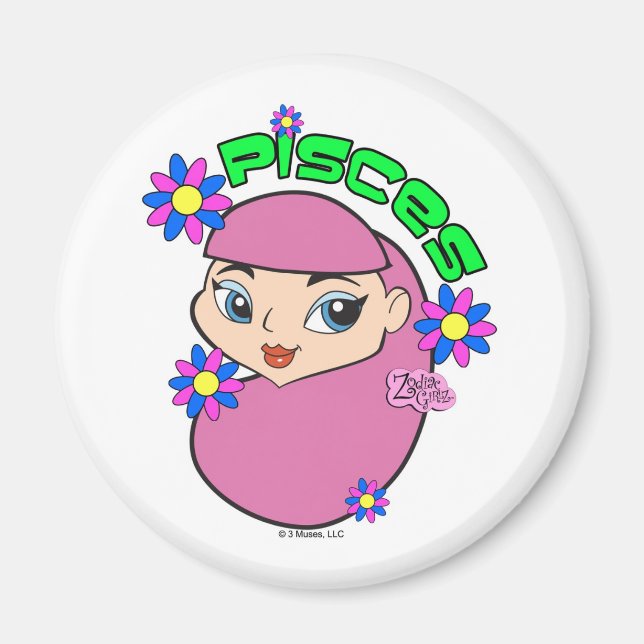 Pisces Magnet (Front)